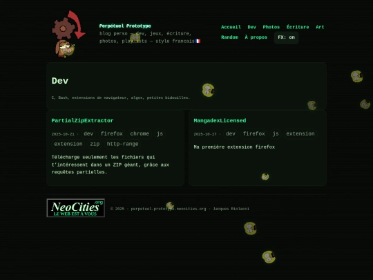 dev screenshot