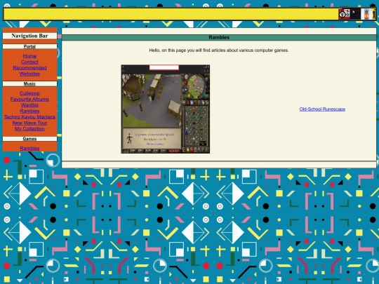 Rambles/gamerambles screenshot