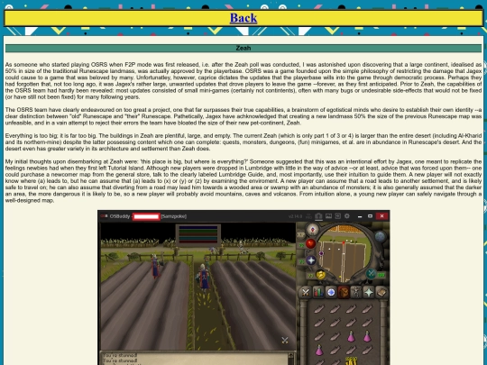 Rambles/zeah screenshot