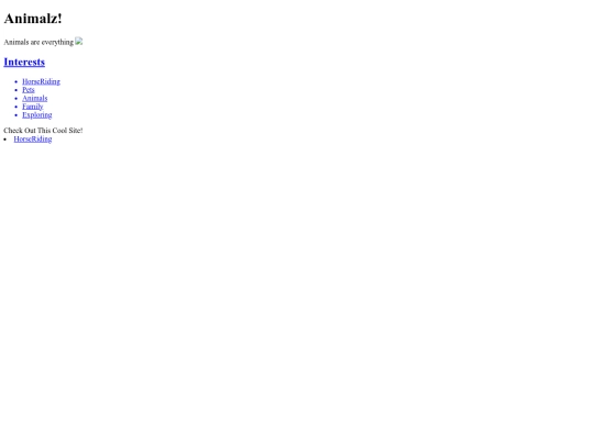 index screenshot