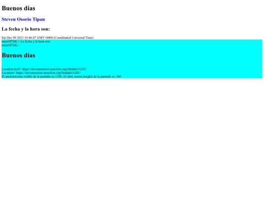 Modulo 3 screenshot