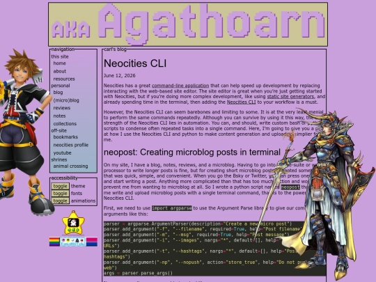 blog/neocities-cli screenshot