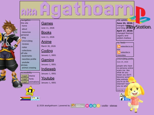 categories screenshot