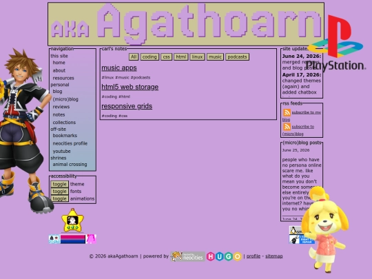 notes screenshot