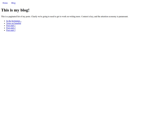 blog screenshot