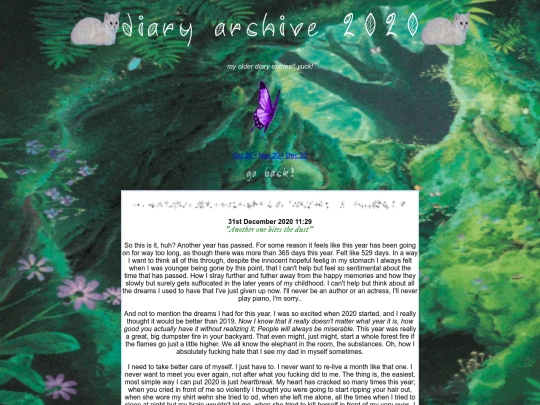 diaryarchive screenshot
