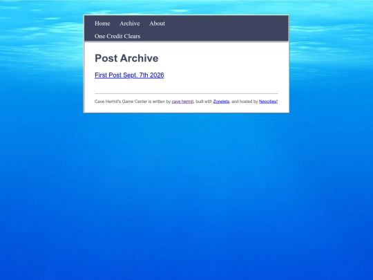 archive screenshot