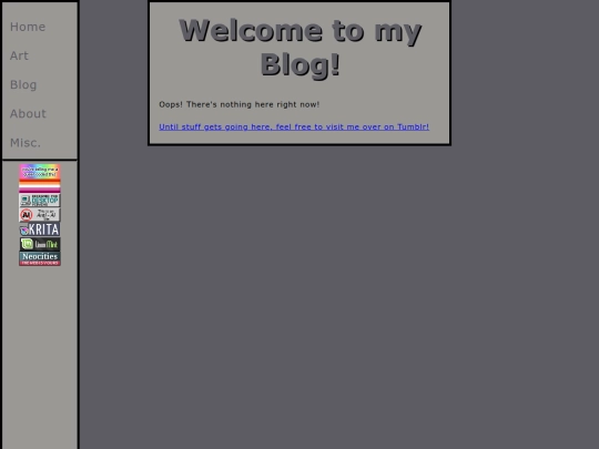 blog screenshot