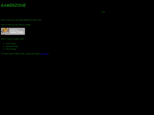 Gamerzone screenshot