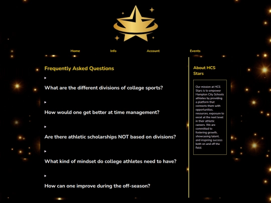 info screenshot