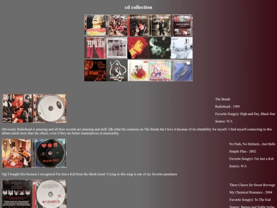 music/cd screenshot