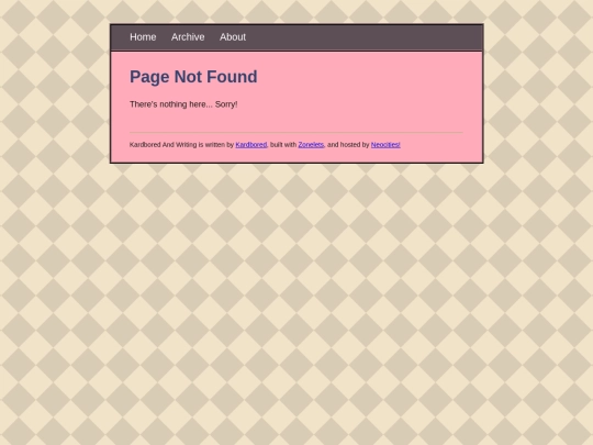 blog/not_found screenshot