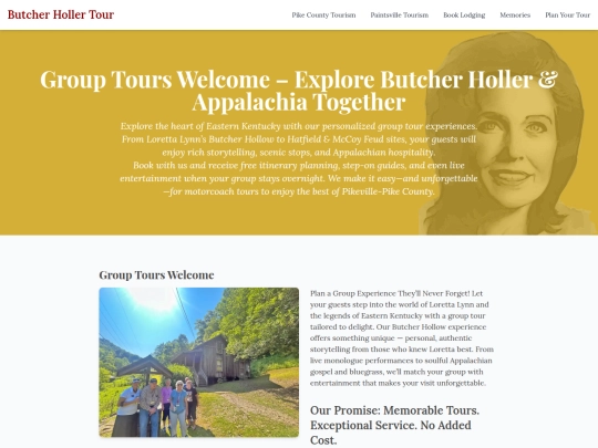 butcher-hollow-group-tours-welcome screenshot