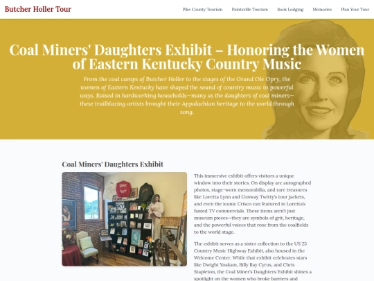 coal-miners-daughters-exhibit screenshot