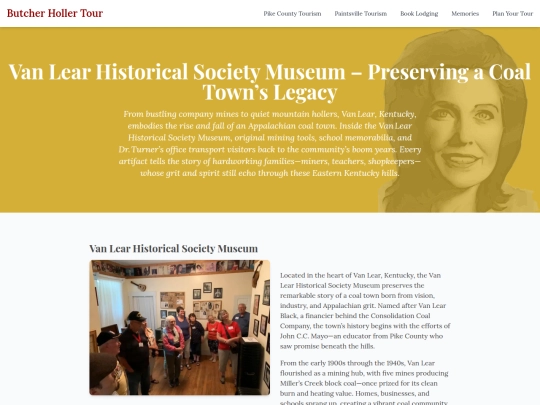 van-lear-historical-society-museum screenshot