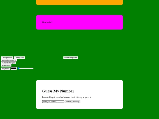 jsInteraction screenshot