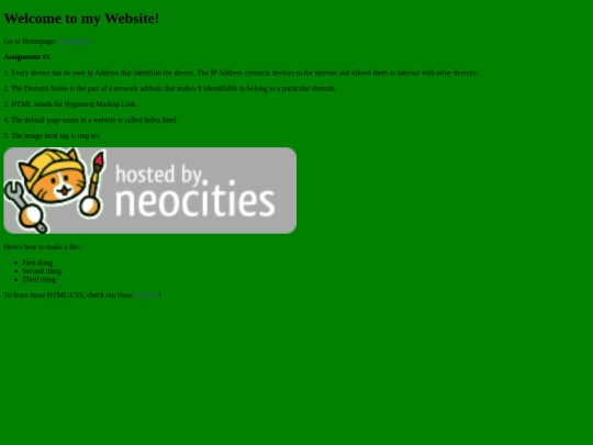 webDev screenshot