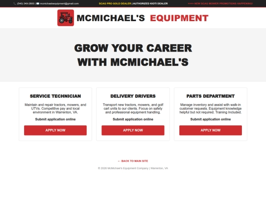 careers screenshot