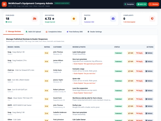 dealer-portal screenshot