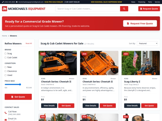 mowers screenshot