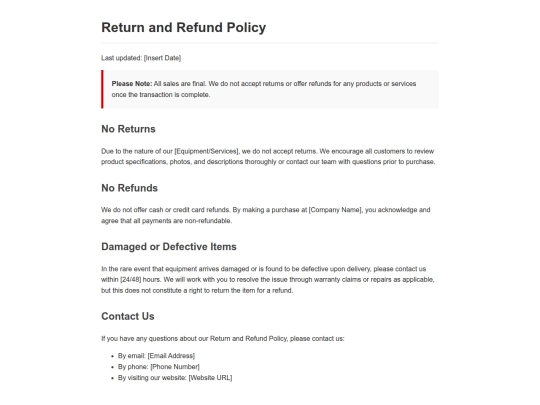 returns screenshot