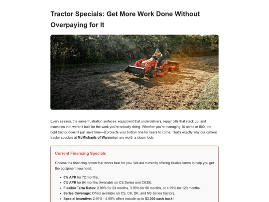 tractor-specials-june-2026 screenshot