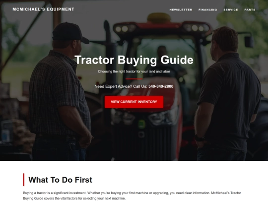 tractorbuyingguide screenshot