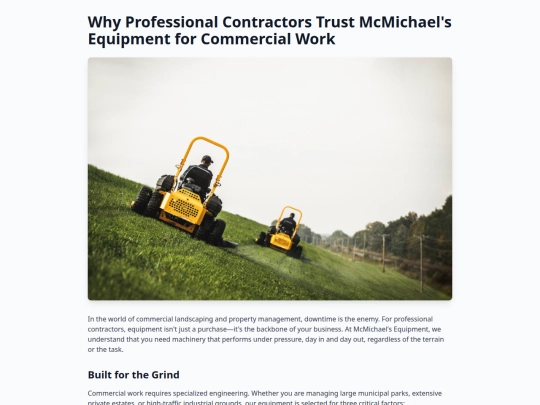 why-contractors-trust-cub-cadet-for-commercial-work screenshot