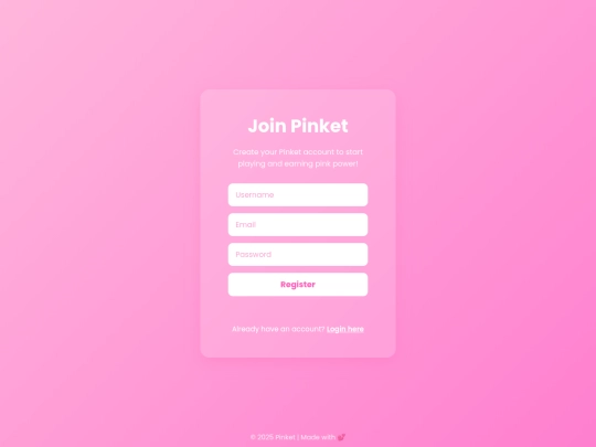 register screenshot