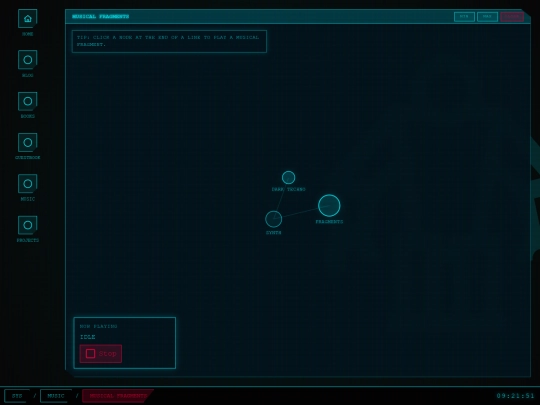 music/fragments screenshot
