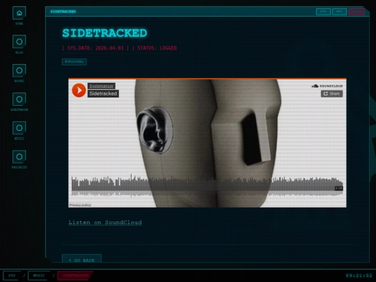 music/sidetracked screenshot