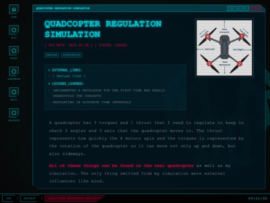 project/quadcopter-regulation screenshot