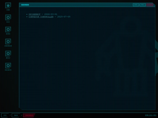 tags/hardware screenshot