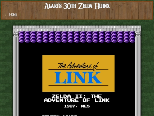games/zelda2 screenshot