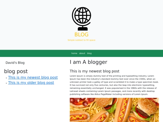 bsblog screenshot