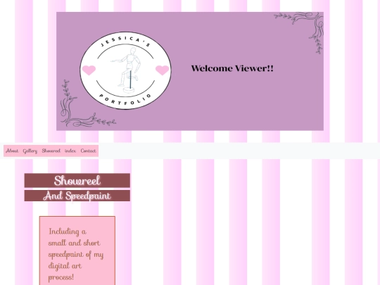 Ca03 Web authoring/showreel screenshot