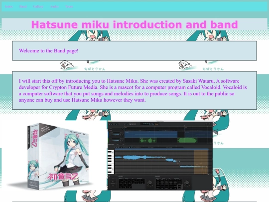 jessica lindsay cao2 website/Band screenshot