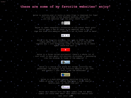 favsites screenshot