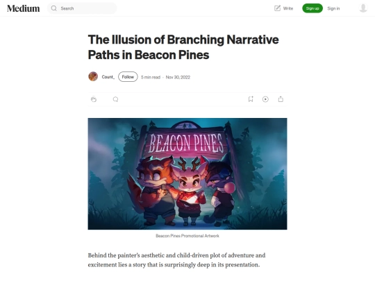 blog/reviewing-beacon-pines-1abab2d9ba47 screenshot
