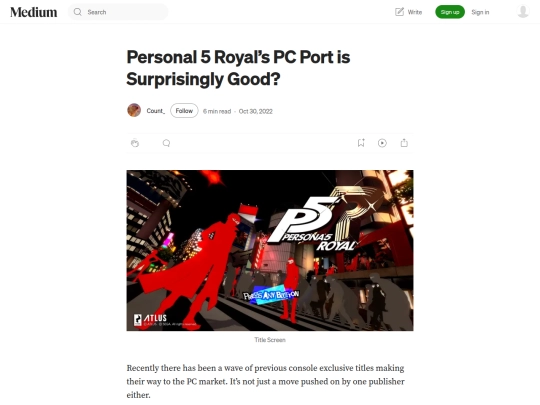 blog/reviewing-persona-5-royal-c9452c9cacc8 screenshot