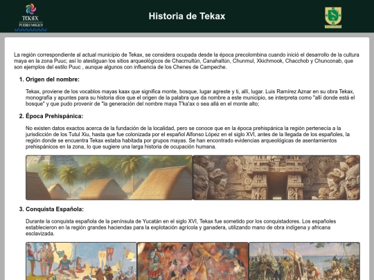act26/Sitios/Historia/Historia screenshot