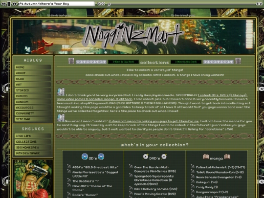 collections screenshot