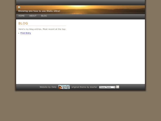 blog screenshot