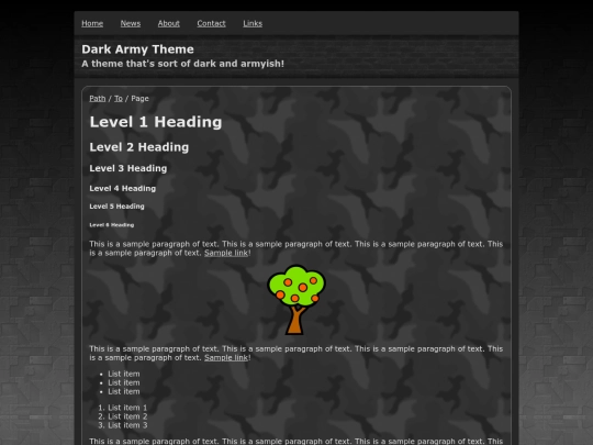 su-themes/darkarmy/theme screenshot