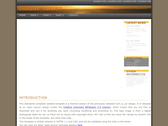 su-themes/orange_sunset screenshot