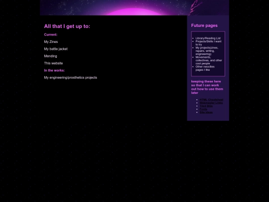 MyProjects screenshot