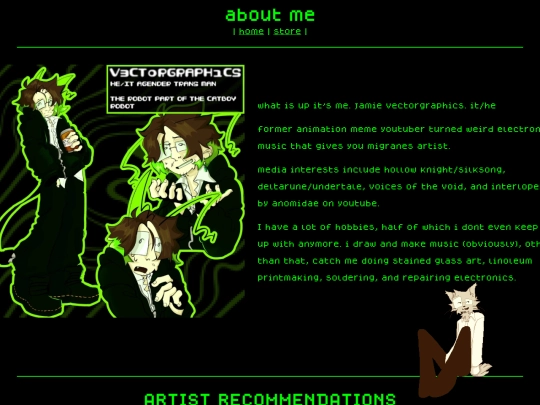 aboutme screenshot