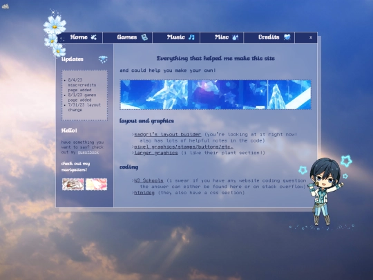 credits screenshot
