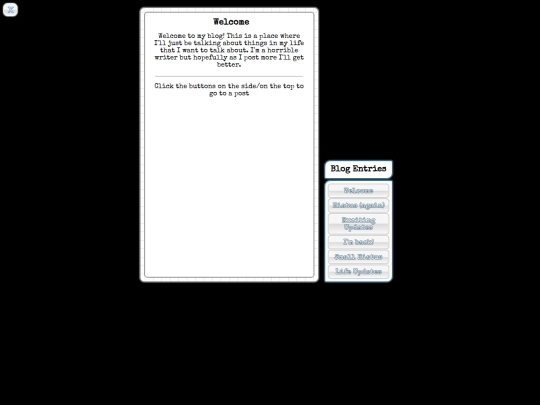 blog screenshot