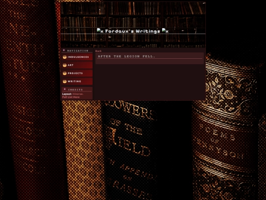 Short Stories/shortstoriestemplate screenshot